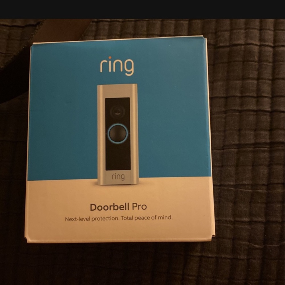 Brand new never used ring doorbell pro
